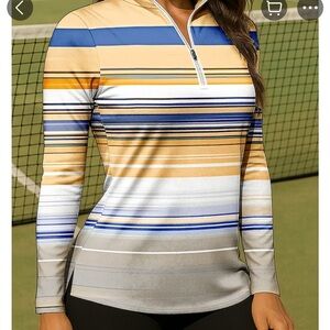 Lightweight Quick Dry 1/4 Zip NWT Large